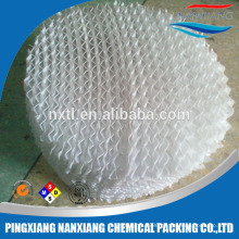 PP PE Plastic knitting gauze Structured packing structured media